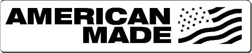 American Made, (set of 3) vinyl, hard hat, lunch box, decal, car, window, toolbox, sticker