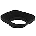 Haoge 43mm Square Metal Screw-in Lens Hood for Voigtlander Nokton Classic 35mm f1.4 40mm f/1.4 MC SC VM, Carl Zeiss Biogon T* ZM 35mm f2.8 35mm f2, Leica X Typ 113, Leica X Vario Type 107 Lens