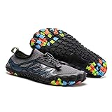 KARAZZO Mens Water Shoes Slip-on Toe Shoes Barefoot with Superior Cushioning