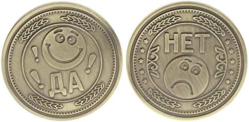Qingchin Commemorative Coin Smile Sad Happiness Sadness Sorrow Face Collection Antique Color Souvenir Gifts Art Crafts