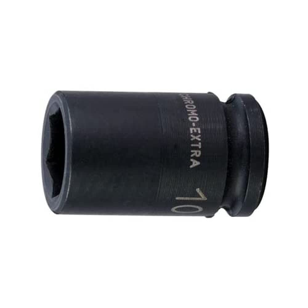 Bahco KM6701M-8 Magnetic Socket in Metric Sizes 1/4 Inch 6Edge, Black