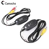 Camecho NEW 2.4G Wireless Color Video Transmitter and Receiver for The Vehicle Backup Camera Front Car Camera