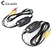 Camecho NEW 2.4G Wireless Color Video Transmitter and Receiver for The Vehicle Backup Camera Front Car Camera primary