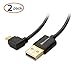 Cable Matters 2-Pack Right Angle USB Cable for TV Stick and Power Bank 6 Inches