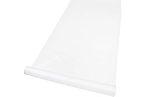 Hortense B. Hewitt Wedding Accessories Fabric Aisle Runner, 100-Feet Long, White (30050)