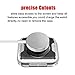 SIRUIBO Compatible with Apple Watch Series 4 Screen Protector 44mm, Soft Slim Full-Around Protective iWatch 4 Case Cover for Apple Watch Series 4, Silver