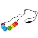 MyBoo Autism/Sensory/Teething Chewable Chunky Multi-Colored Beaded Necklace - Brights