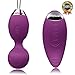 ACharm Rechargeable Bullet Vibrator Ben Wa Kegel Ball Dual 10 Speed Remote Control Waterproof Exercise Kit, 6.4 Ounce
