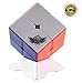 Topso Cyclone Boys 50mm 2x2 Stickerless Magic Speed Cube with Tripod Base and Cube Box
