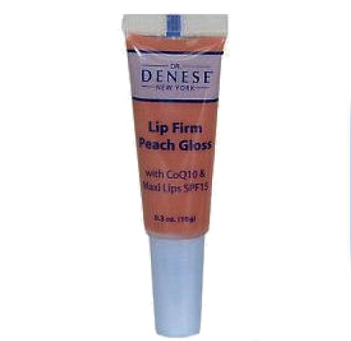 Dr denese lip firm peach gloss w/coq10, .3oz