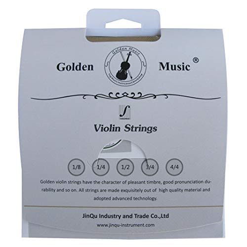 Violin String 1 Set, 4/4 Scale, Medium Tension for beginner
