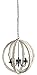 A&B Home Calder Wooden Chandelier, 22.5