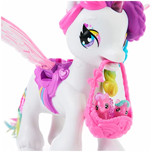 Hatchimals CollEGGtibles, Hatchicorn Unicorn Toy with Flapping Wings