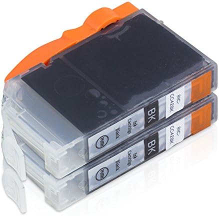 SOJIINK Canon CLI-42 Ink Cartridge Pixma Pro 100 Photo Printer Inkjet Replacement Toner Compatible Black with Chip x [2 Pack] Combo Set Value