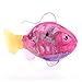 Eshion Flashy Electronic Pets Toy Robot Fish Swimming Diving Electric Turbot Clownfish(4 Piece)