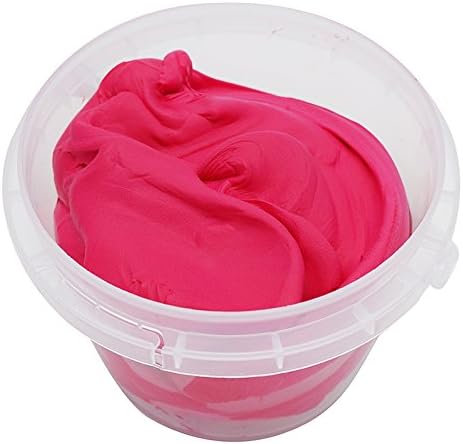OVI Non Toxin Air Dry Creative Modeling Clay Bucket with Assorted Colors Ultra Light Molding Magic Clay Rose