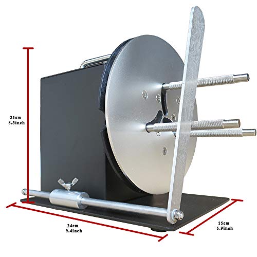 HD-R7 180mm Automatic Label Rewinder Machine,Label Winder,Use with Label Printers,Including a Stainless Steel Rod to Control Label - Thumbnail 2