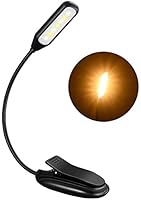 Rechargeable Book Light up to 60 Hours Reading, TOPELEK 7 LED Reading Light with 3 Brightness x 3 Color Temperature, Easy...
