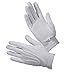 12 Pairs Cotton Parade Gloves with Snap Back Formal Tuxedo Honor Guard White Gloves