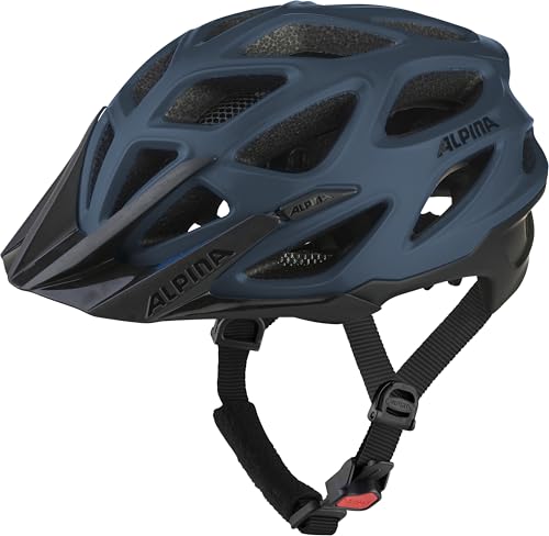 Alpina Mythos 3.0 L.E. - Leichter, gut belüfteter Fahrradhelm für Erwachsene, individuell anpassbar, optimaler Komfort und Schutz - Navy Blue matt - 5