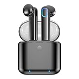 Wireless Earbuds, Cshidworld Bluetooth 5.0 Earbuds Headphones, True Wireless Stereo Earphones with 30Hrs Playback, Hi-Fi Sound Bluetooth Headset with Charging Case One-Step Pairing Noise Cancelling