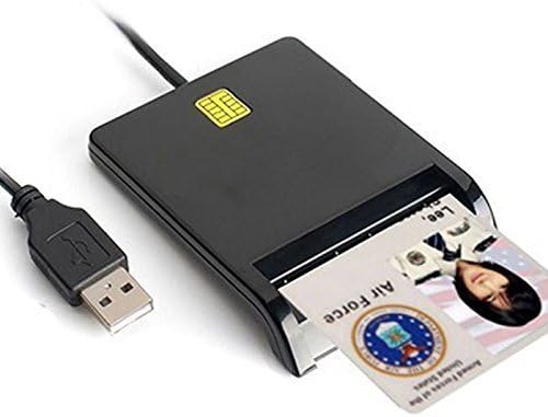 Easy Comm EMV USB Smart Card Reader CAC Common Access Card Readers ISO 7816 For SIM /ATM/IC/ID Card