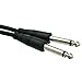 1/4 inch Mono Patch Cable, 1/4 Male, 6 Foot primary