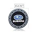 Goshion 2 Pcs 2.75 Inch Diameter Oval Tough Car Logo Vehicle Travel Auto Cup Holder Insert Coaster for Subaru All Models