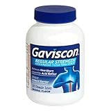 Gaviscon Alumina and Magnesium Trisilicate/Antacid, Original Flavor, Chewable Tablets, 100-Count Bottle (Pack of 3)