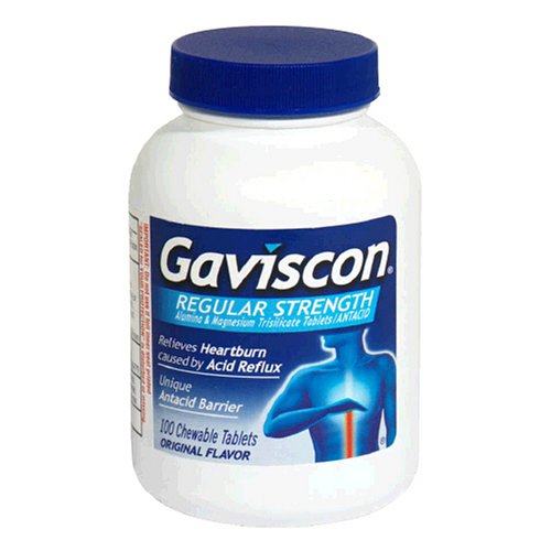 Gaviscon Alumina and Magnesium Trisilicate/Antacid, Original Flavor