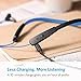 Anker SoundBuds Lite Bluetooth Headphones, Wireless Lightweight Neckband Headset, IPX5 Water Resistant Sport Earbuds with Noise Cancelling and Built-in Mic