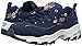 Skechers Women's D'LITES Bright Blossoms Sneaker,navy,8 M US