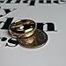 Elove Jewelry 6mm Tungsten Ring Gold Plated Rings