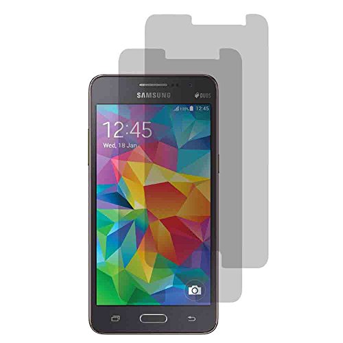 MGG Screen LCD Tempered Glass Guard Screen Protector for Cricket Samsung Galaxy Grand Prime G530H x2-Clear