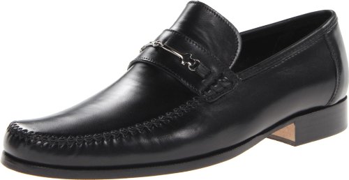 Bruno magli men s pittore loafer, black, 9.5 m us