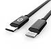 USB C to Lightning Cable fast charging for iPhone X/iPhone 8 iPad pro,Faracent USB Type C to lighnting fast charging cable,Achieve 15-20W at 14.5V/2A for charging 50% in Half hour, 2 packs/3.3FT,Black