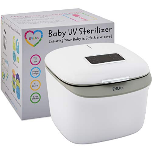 Bottle Sterilizer and Dryer | UV Baby Bottle Sanitiser | Hospital Strength Sterilizer Using UV Light | Sterilizes Anything in Minutes with No Cleaning Required | Touch Screen Control | FCC Approved - Thumbnail 6