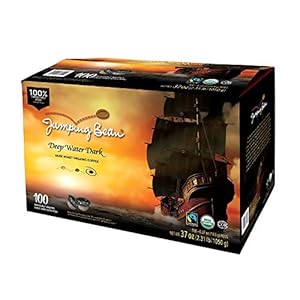 Image of A Product of Jumping Bean Gourmet Coffee K-Cups, Dark Roast (100 ct.)