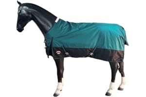 CHALLENGER 1680D Turnout Waterproof Horse Winter Blanket Heavy-Weight 300gm Polyfill 6EE09