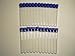 SEOH 25 Pack Glass Test Tubes 4-inch 13x100mm with Caps