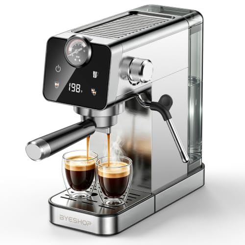 20 Bar Compact Espresso Coffee Machines with Milk
