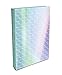 Studio Oh! Hardcover Medium Coptic-Bound Journal Available in 10 Designs, Holographic Mermaid Scales