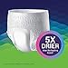 Prevail Maximum Absorbency Adjustable Incontinence Underwear, Large, 64 Count