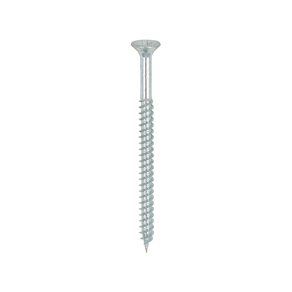 TIMCO Twin-Threaded Woodscrews - PZ - Double Countersunk - 6 x 2 - Zinc Plated - Box of 200 โ image 1