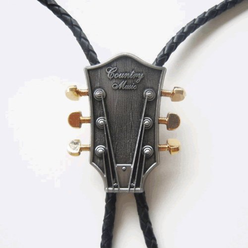 Guitar Head Bolo Tie