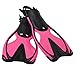 Kids Swim Fins - Diving Fins - Adjustable Speed Fins, Super-Soft, for Diving,Snorkeling, Swimming & Watersports - Ivation