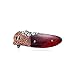 KUBEY Hunting Folding Knife Damascus Steel Blade Thumb Open Gentlemans Pocket Knife for Outdoor Camping Tactical Survival Tool(#DM082-Rosewood handle)