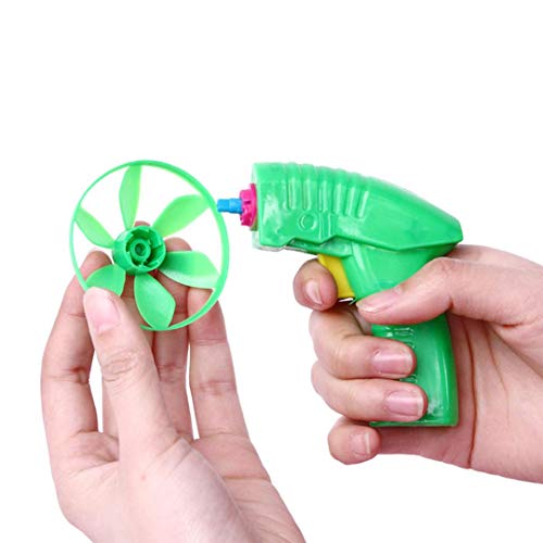 Livoty Kids Flying Saucers Disc Flywheels Sporting Toys Children Sport Outdoor Activity (Random Color) - Thumbnail 2