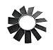 A-Premium Engine Radiator Cooling Fan Blade for BMW E32 E34 E39 E36 E46 Z3 E53 323i 325i 328i 525i 530i M3 Z3 X5