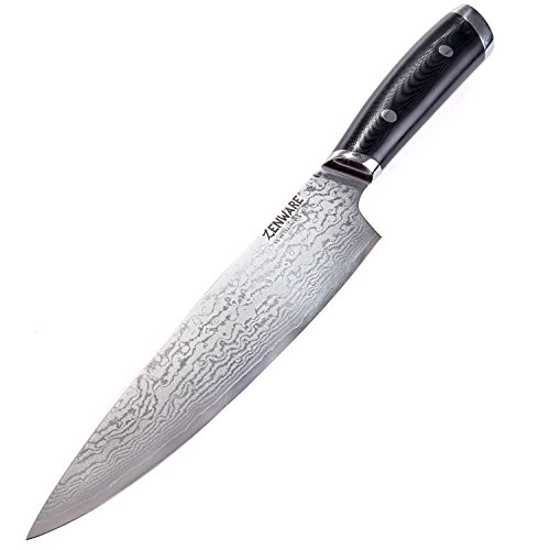 Zenware bushido series 8” inch japanese vg10 high car…